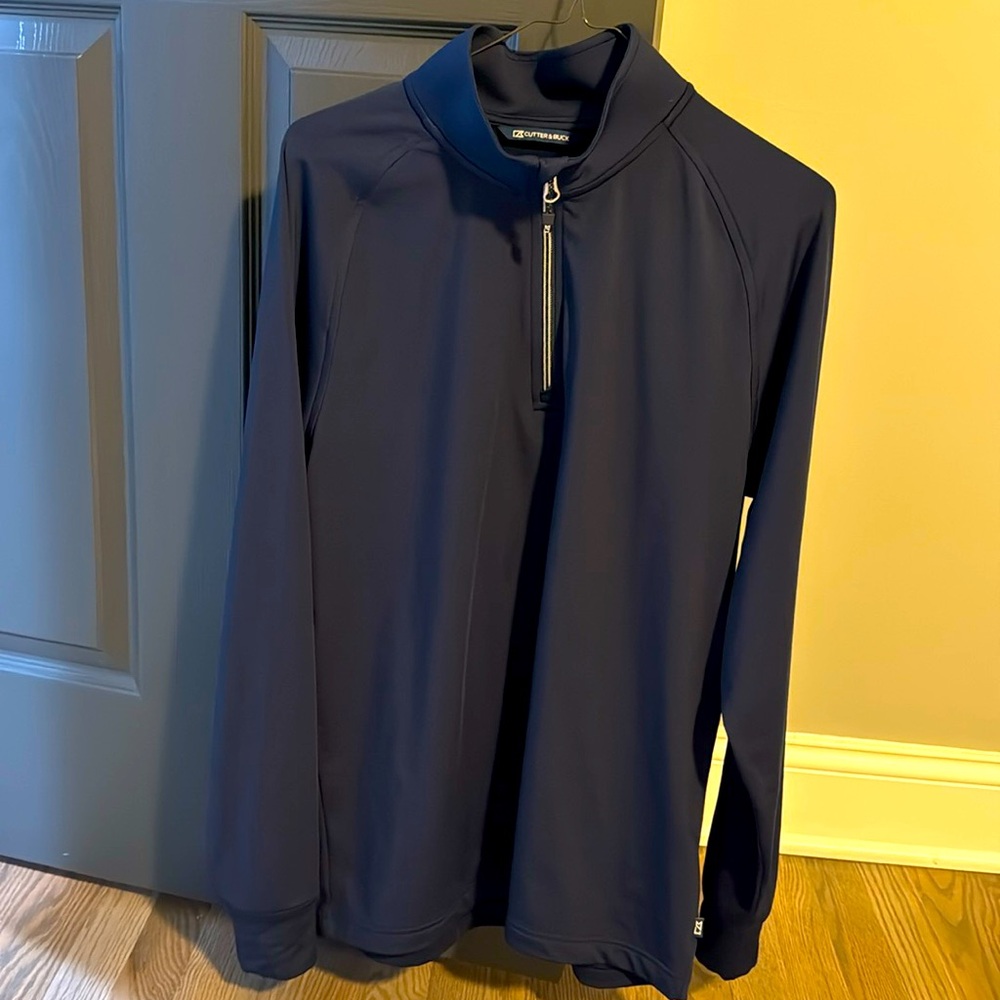 Cutter & Buck Women’s NWOT Half Zip Pullover in Blue Size Small